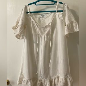 Cotton beach cover up